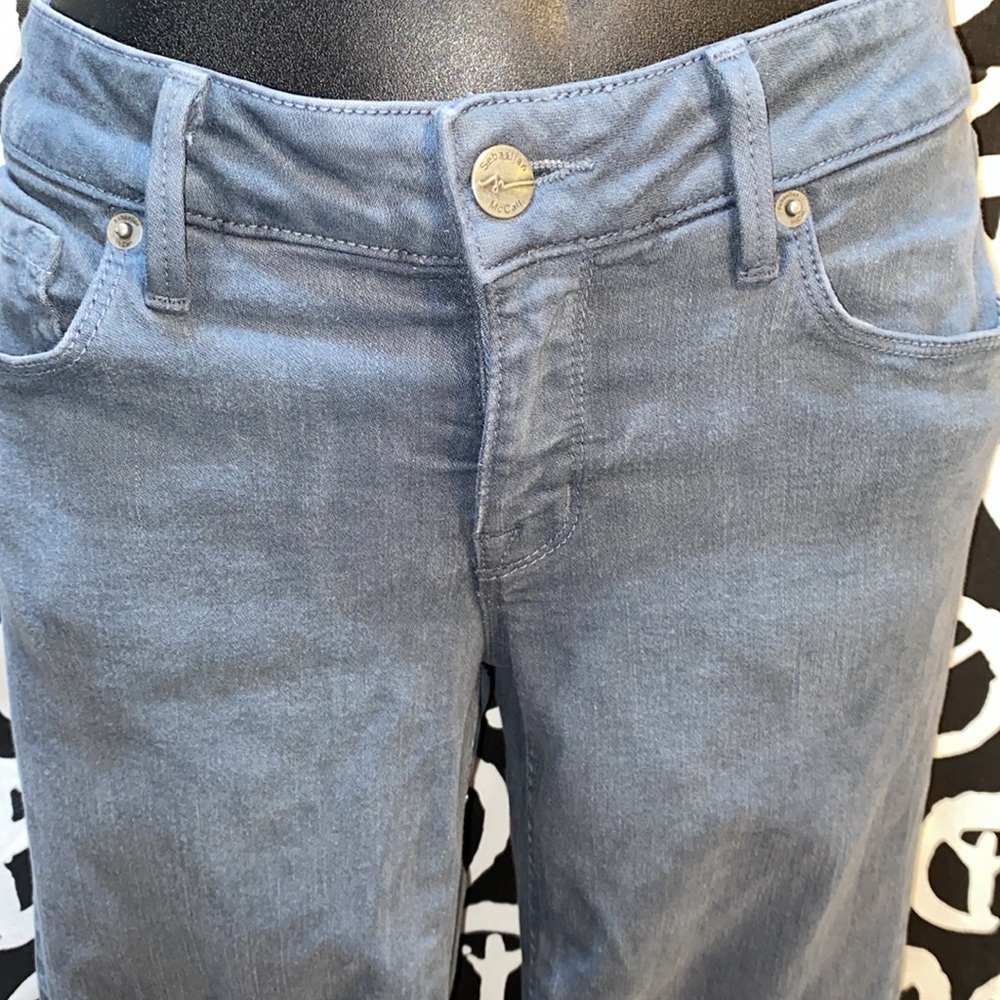 SEBASTIAN MCCALL TEALISH/GREY SKINNY JEANS SZ 28Women's Blue Jeans